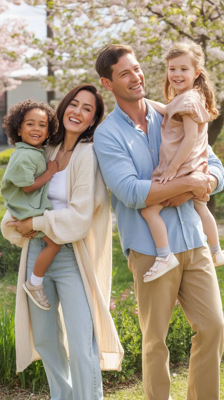 19 Spring Photoshoot Outfits Family Casual Easy Looks