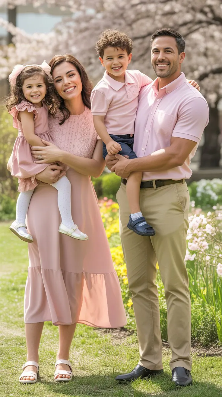 19 Pink Easter Family Outfits Cute And Coordinated