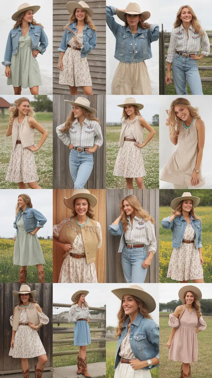17 Cute Spring Western Outfits