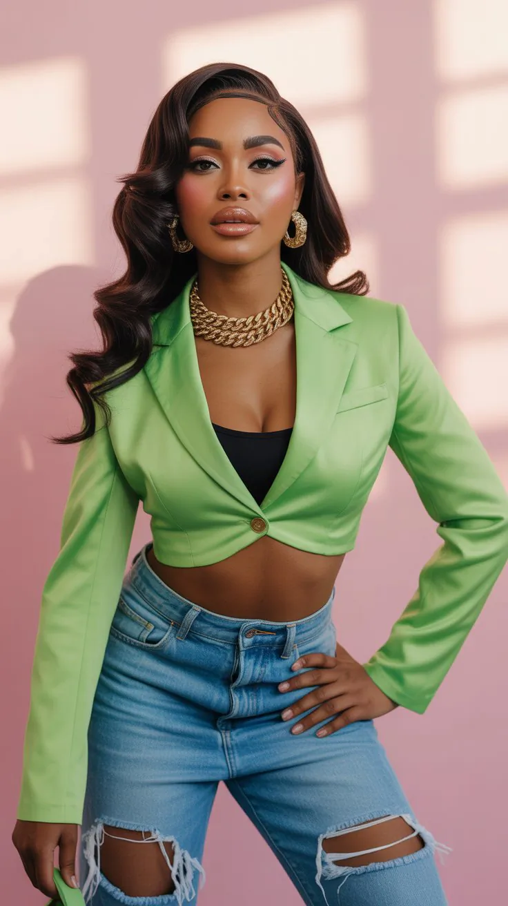 18 Bold Spring Outfits Black Women Baddie Outfit