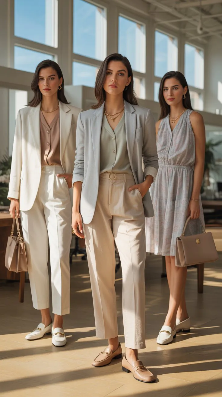 18 Elegant Summer Business Casual Work Outfits
