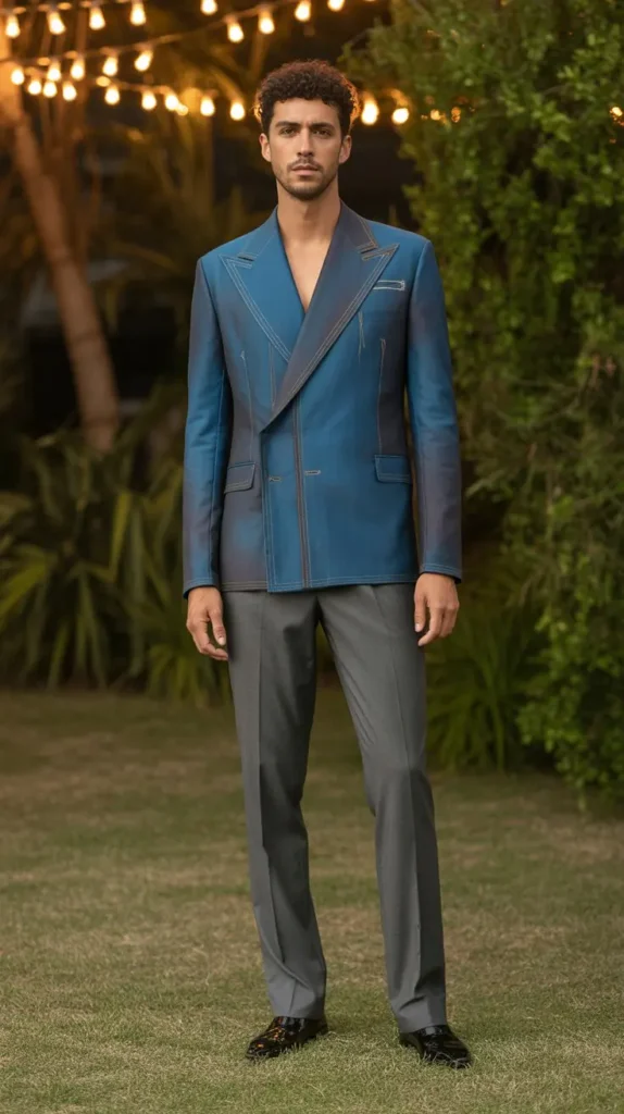 Tailored Festival Wear: Blazers and Dress Trousers Reimagined