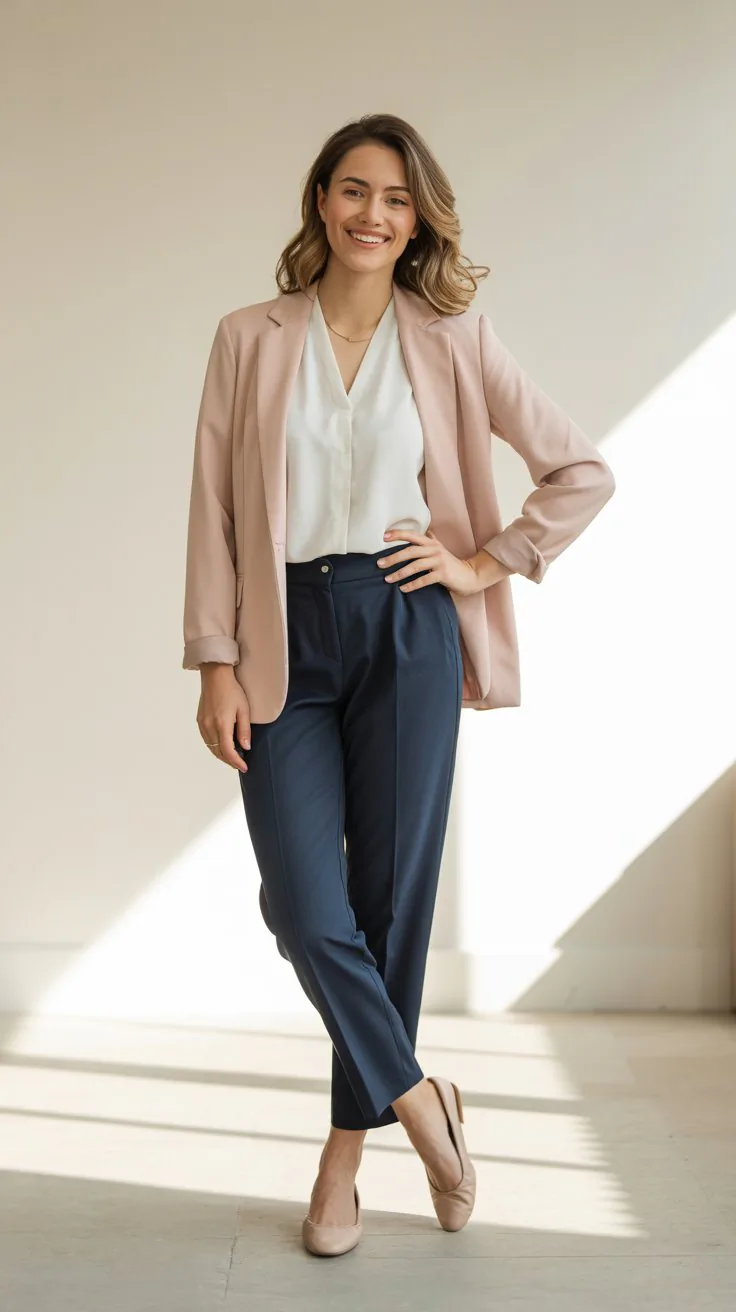 24 Casual Spring Work Outfits Women Can Wear