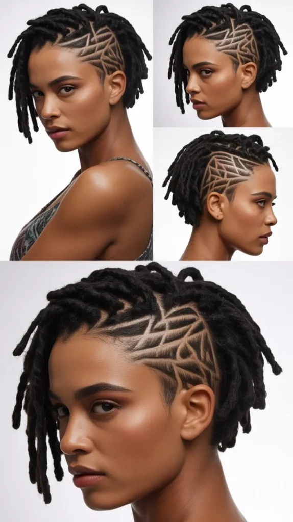 Geometric Shaved Designs
