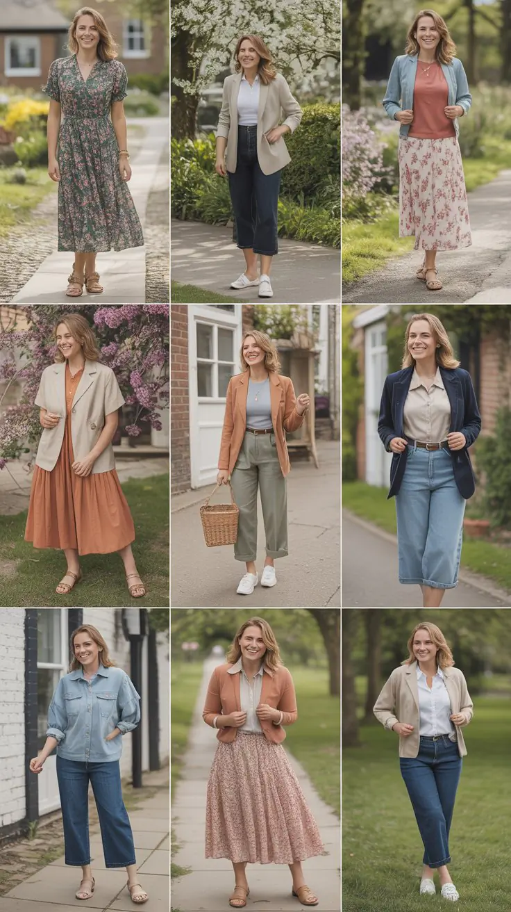 23 Midsize Spring Outfits in the UK Style Guide