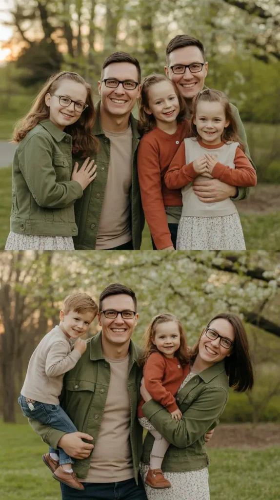 Earth Tone Spring Family Outfits