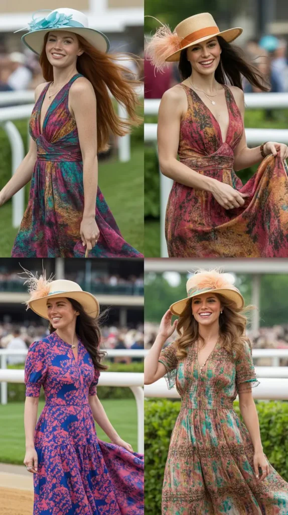 Bold Print Maxi Dress