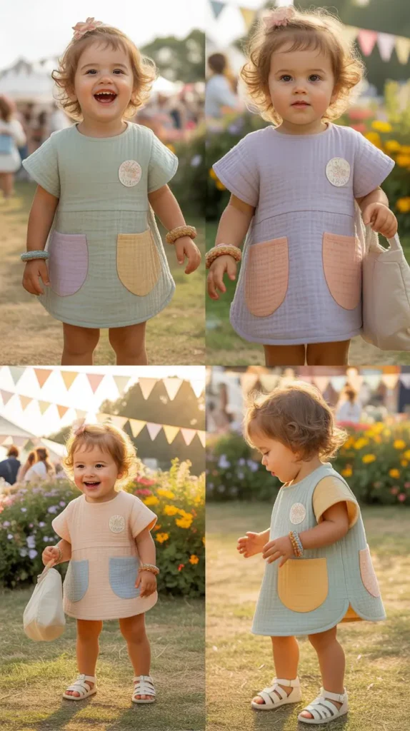 Pastel Patchwork Outfit
