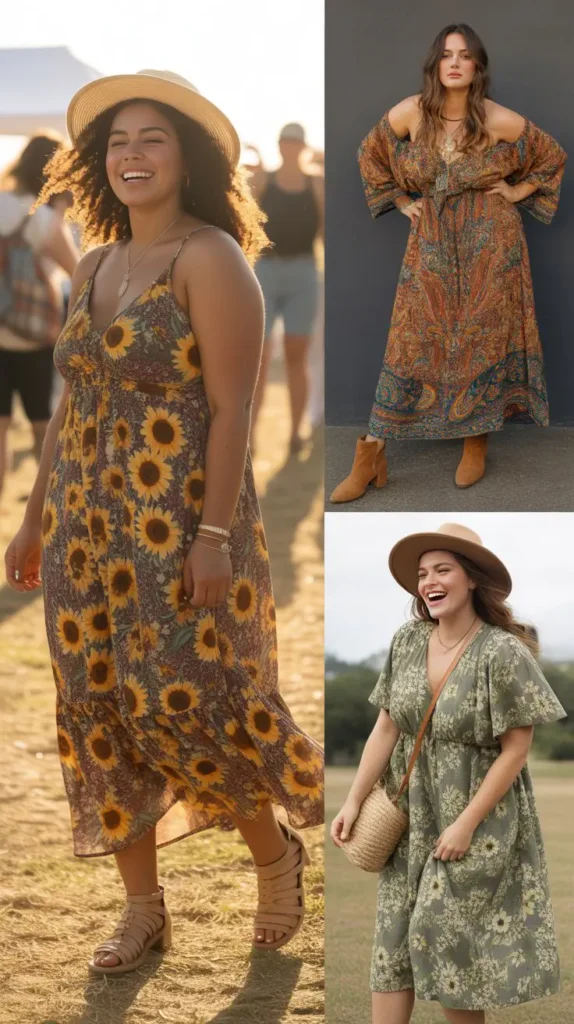  Flowy Boho Maxi Dress