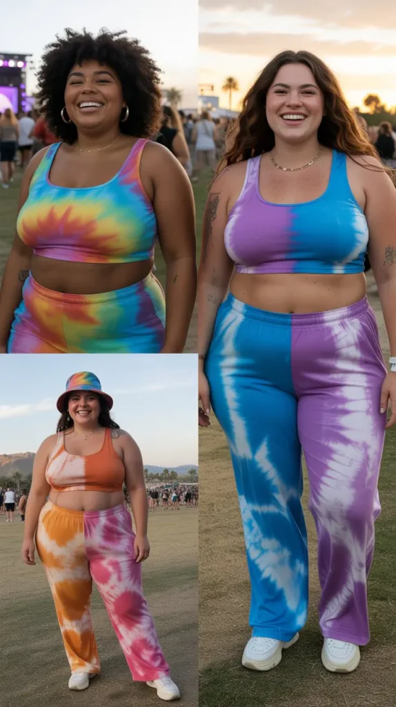  Tie-Dye Two-Piece Set