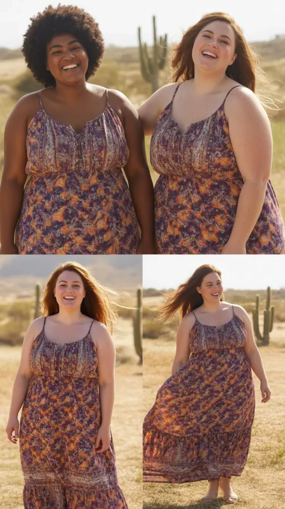 Flowy Boho Maxi Dress