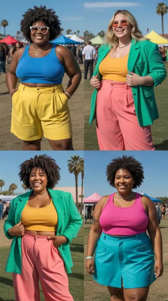Color-Block Co-ord Set