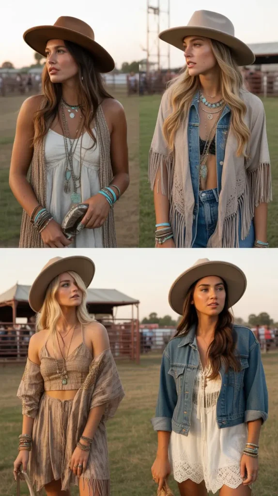 Boho Western Festival Look