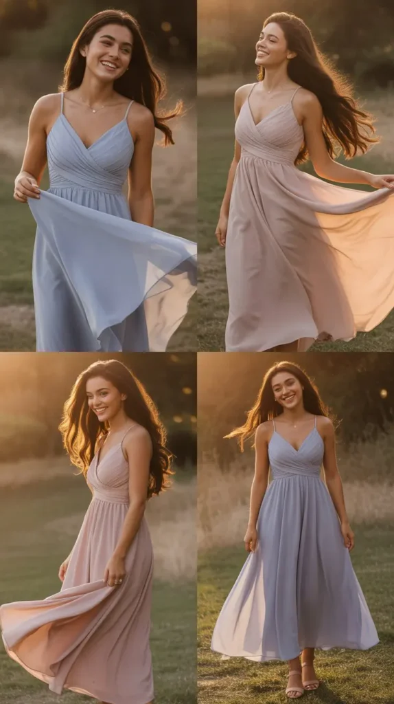  Flowy Chiffon Dress for a Dreamy Photo Session