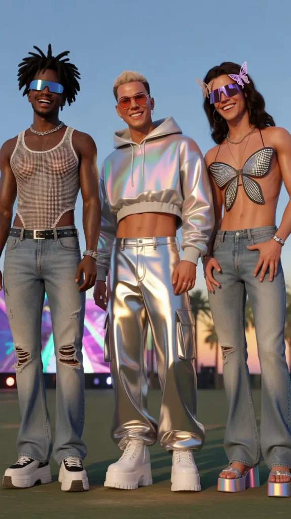 Y2K Revival: Low-Rise Jeans and Rhinestone Tops