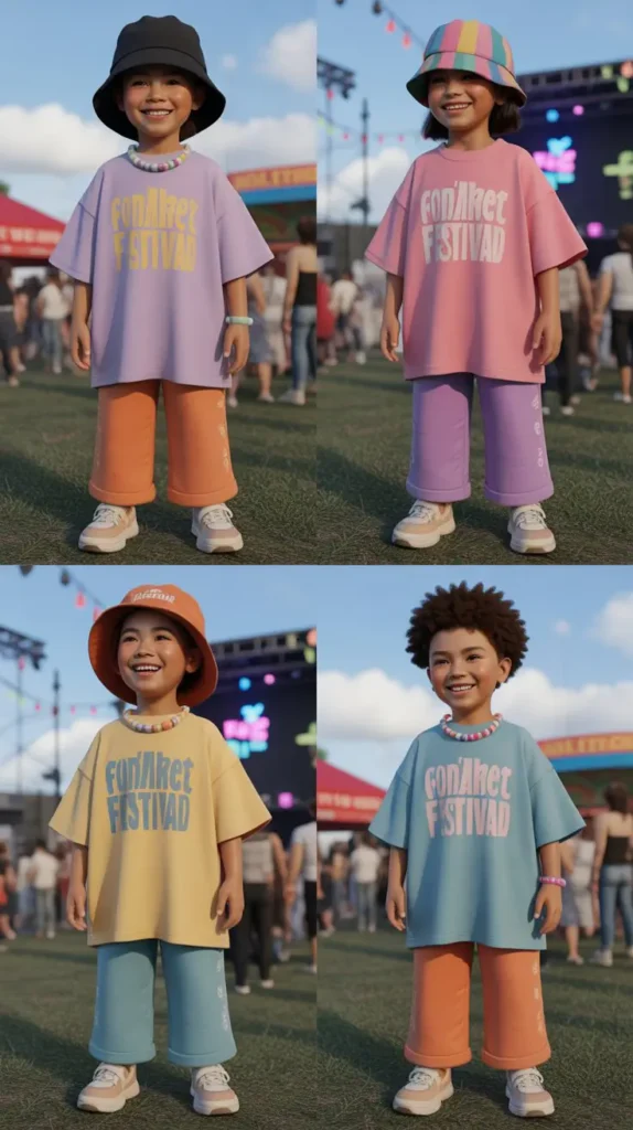 Gender-Neutral Festival Outfits