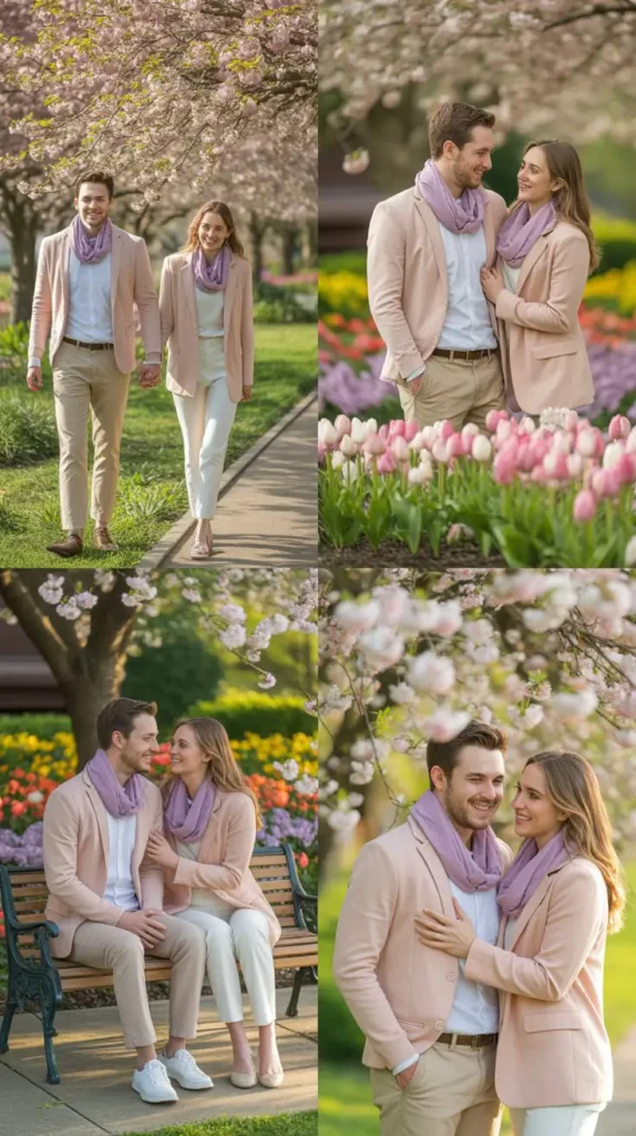 Pastel Color Coordinated Outfits