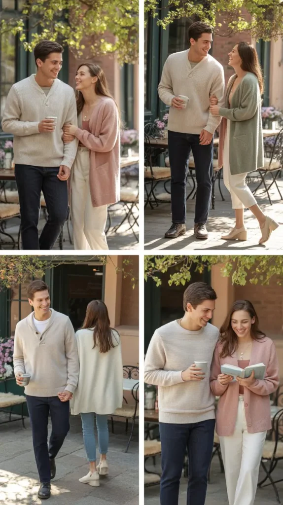 Soft Knitwear and Light Layers
