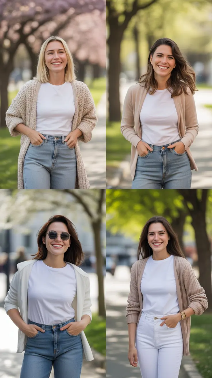 21 Cute Spring Casual Outfits for Everyday Wear