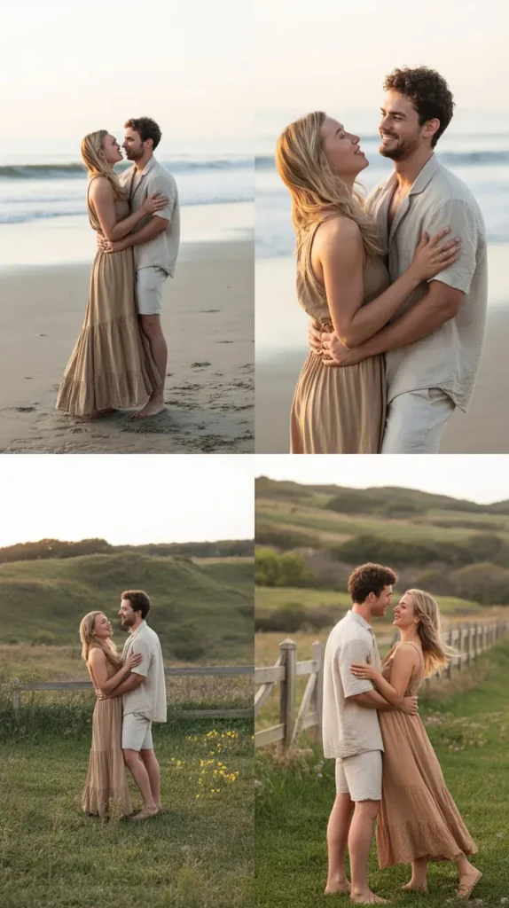 Boho Chic Couple Looks
