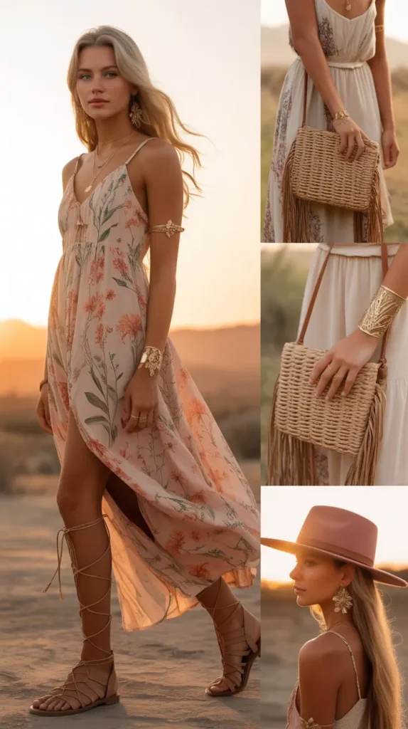 Flowy Maxi Dress Outfit