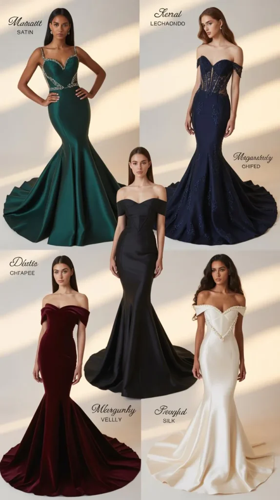Mermaid Graduation Dress