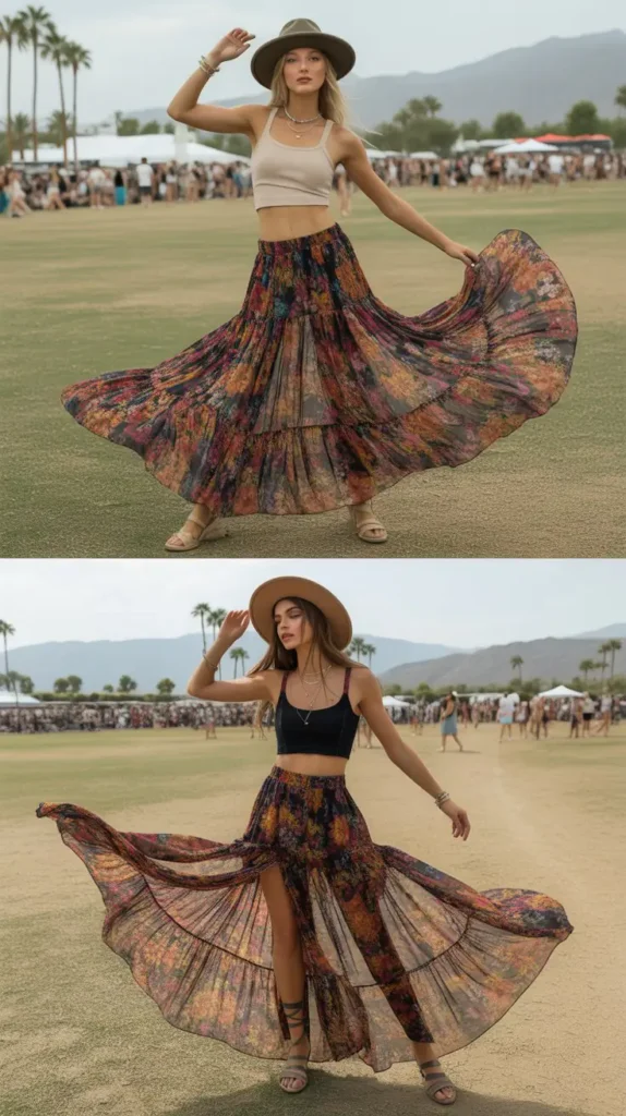 Flowy Maxi Skirts