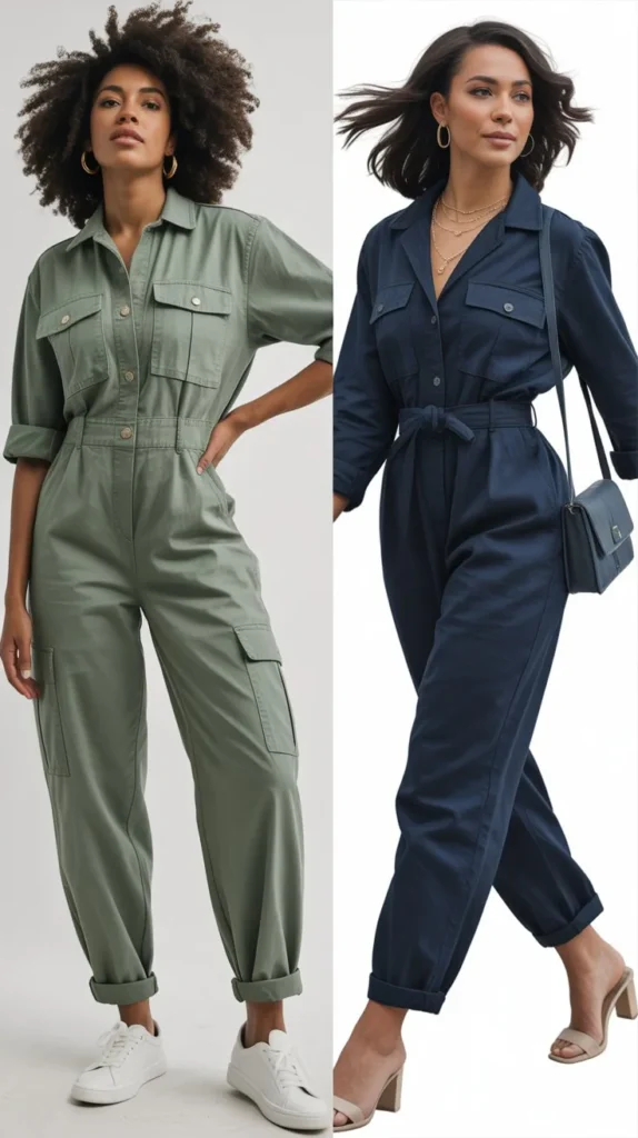 Utility Jumpsuit Outfit