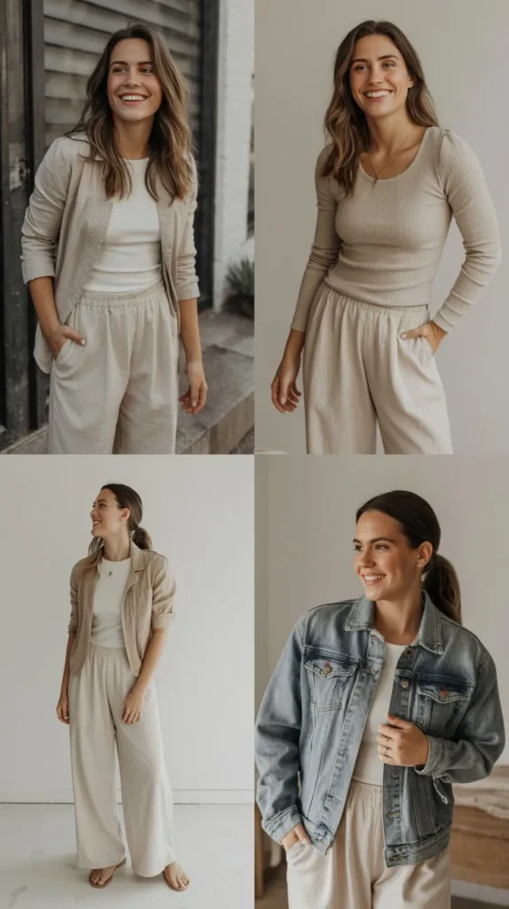 Minimal Neutral Outfit