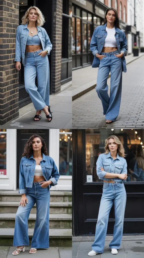 Denim-on-Denim Look