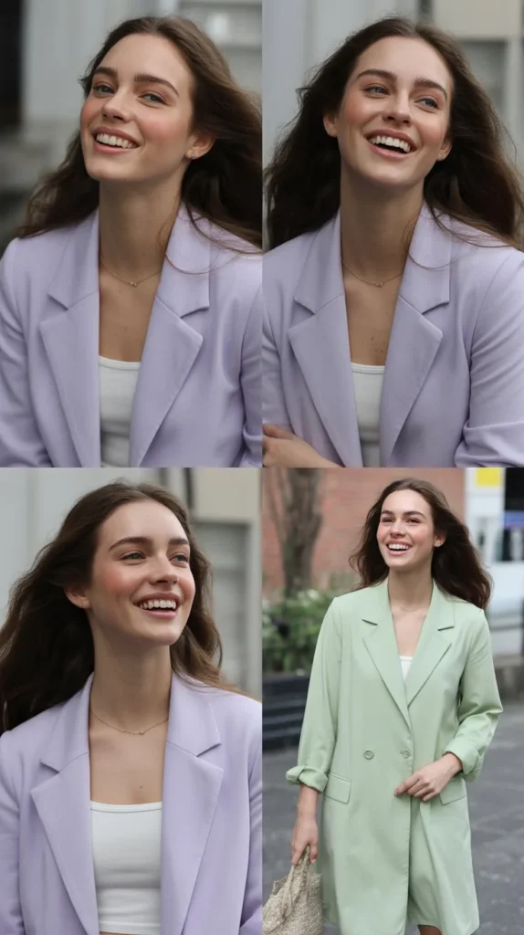 Pastel Monochrome Outfit