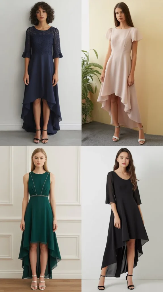  High-Low Graduation Dress