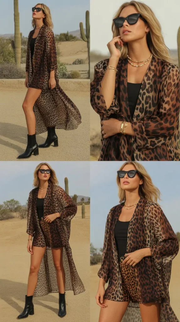 Bold Animal Print Look