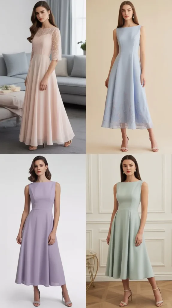 A-Line Graduation Dress