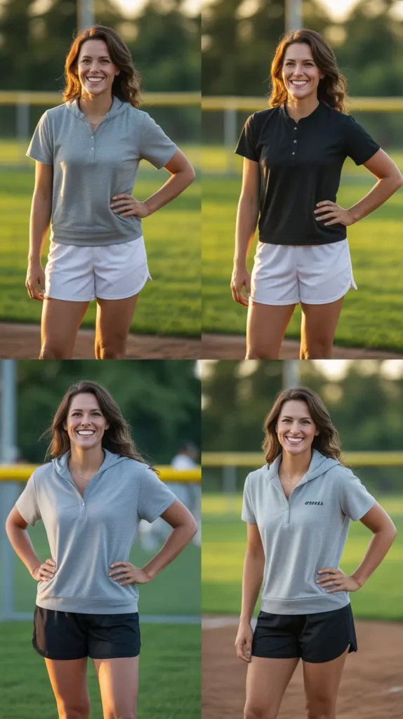 Shorts and Lightweight Pullover Combo