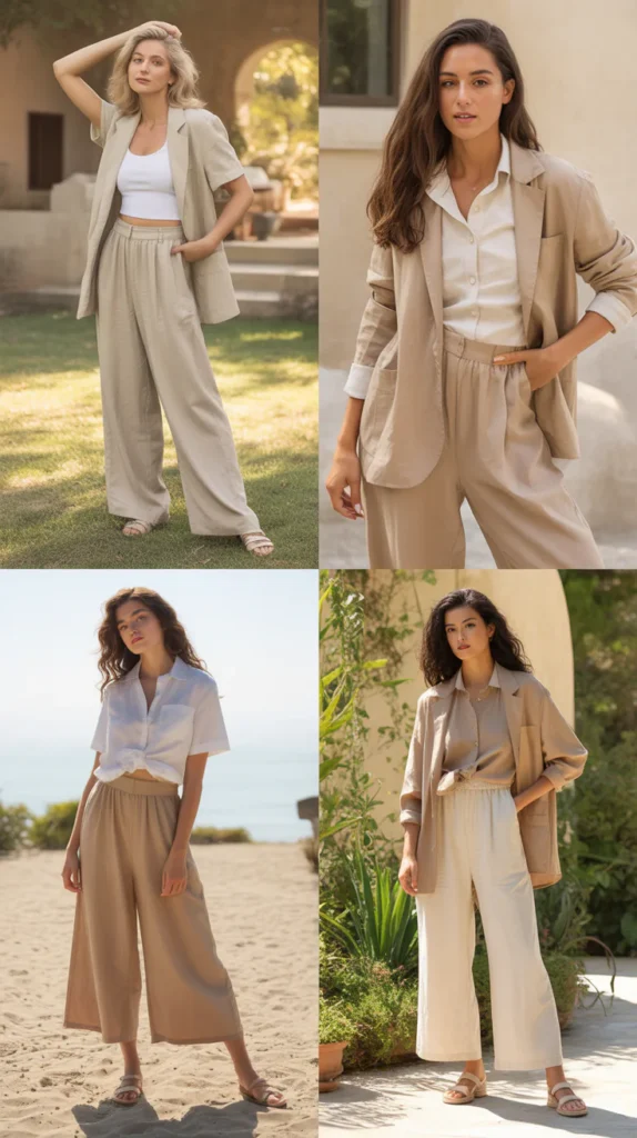 Linen Matching Set