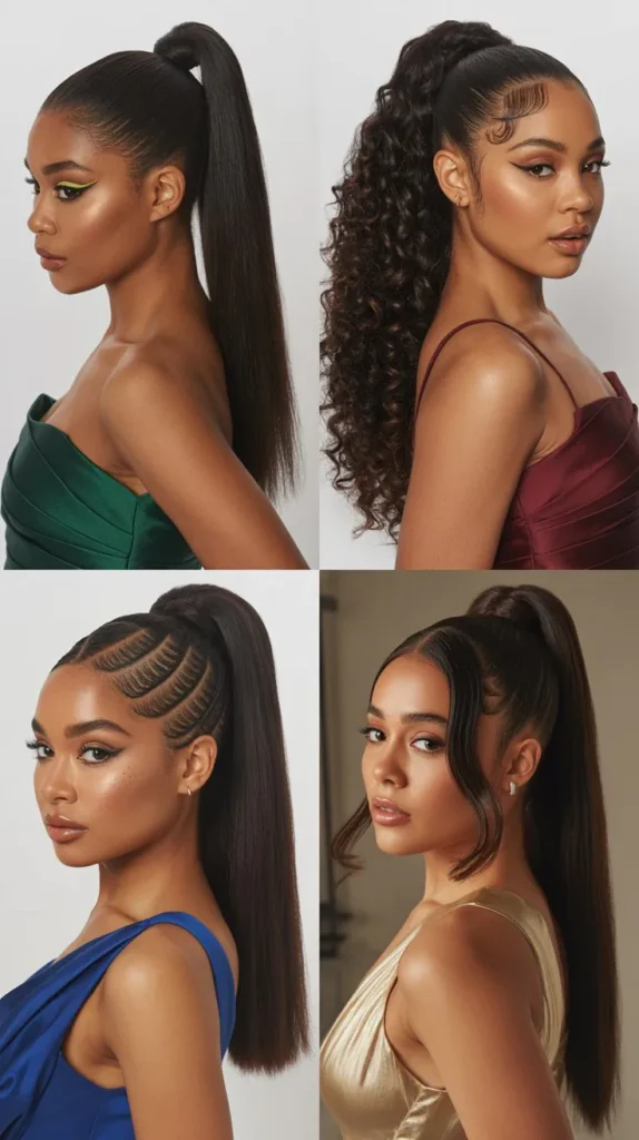 Sleek High Ponytail