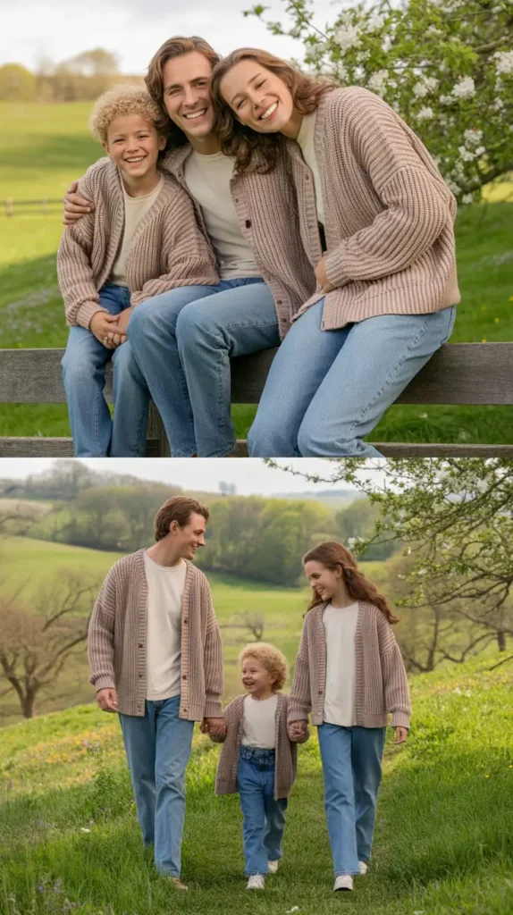 Cozy Cardigans with Casual Jeans