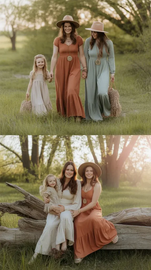 Spring Boho Family Outfit Inspiration