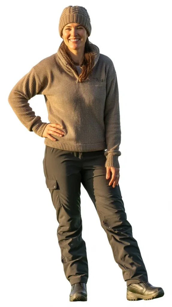  Thermal Sweater with Cargo Pants