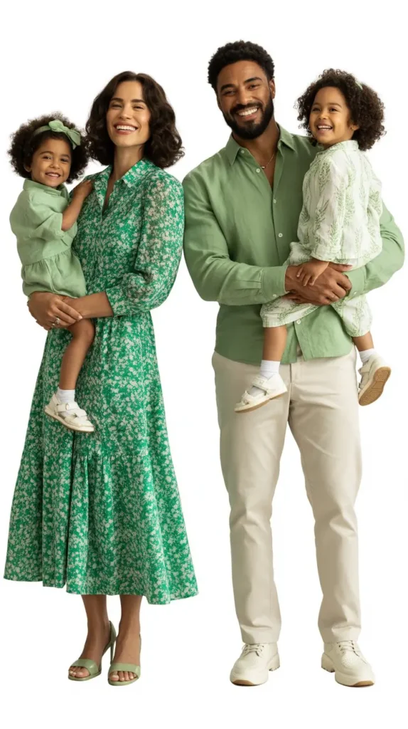 Fresh Spring Green Outfit Trends for Easter