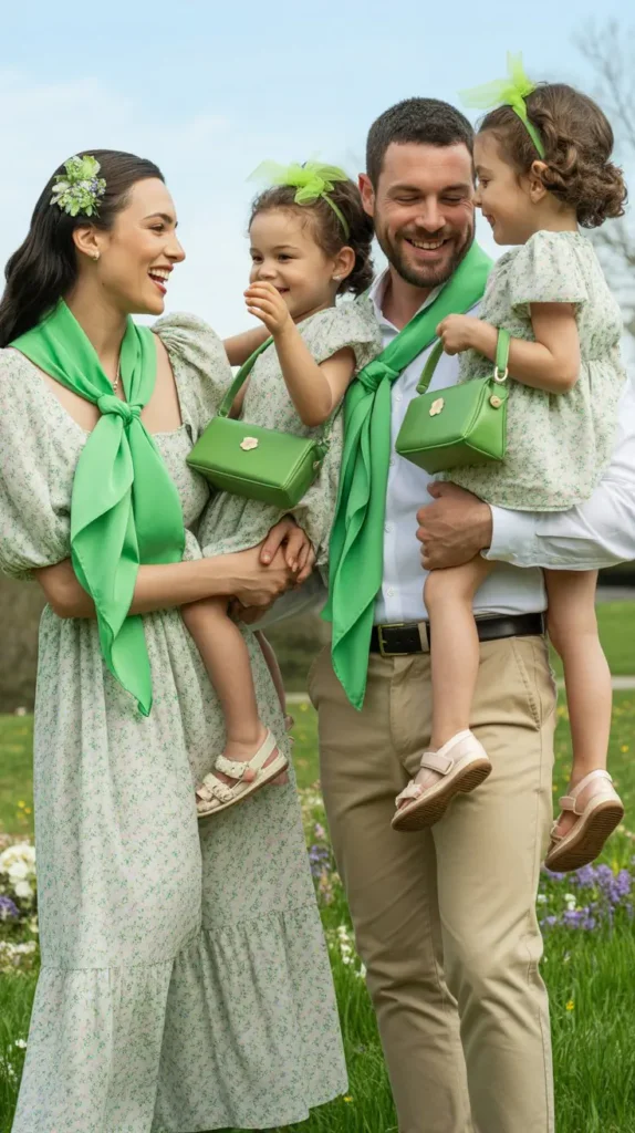 Green Accessories That Elevate Easter Outfits