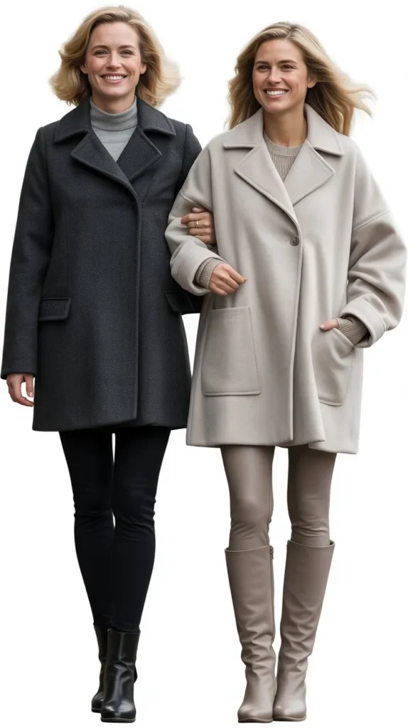 Neutral Monochrome Winter Outfit