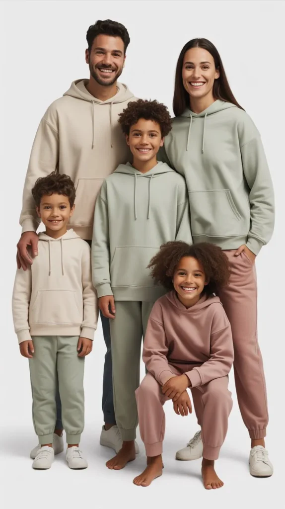 Relaxed Hoodie and Jogger Family Style