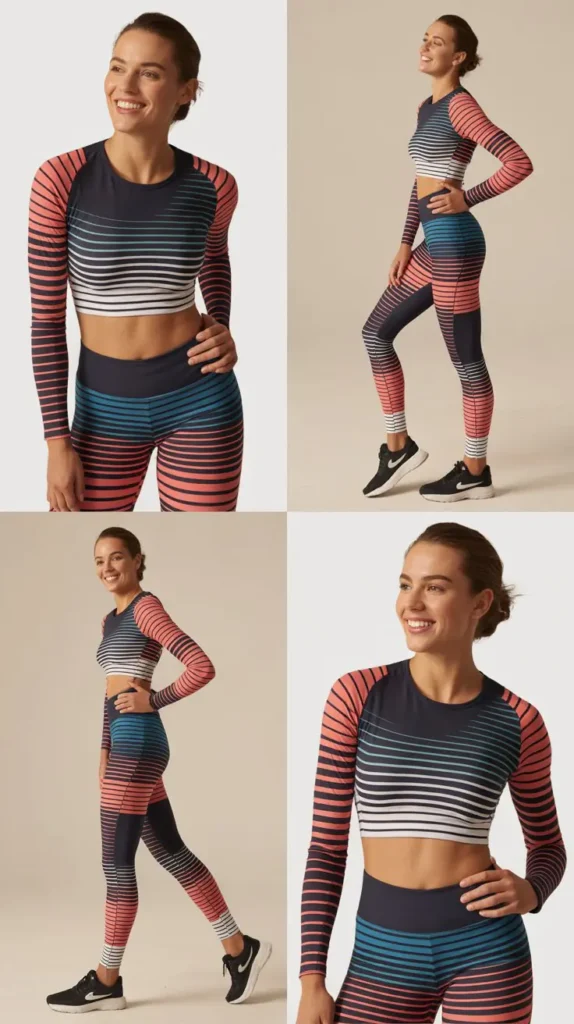 Striped Athletic Co-Ord