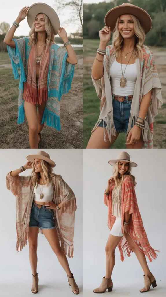 Layered Boho Look