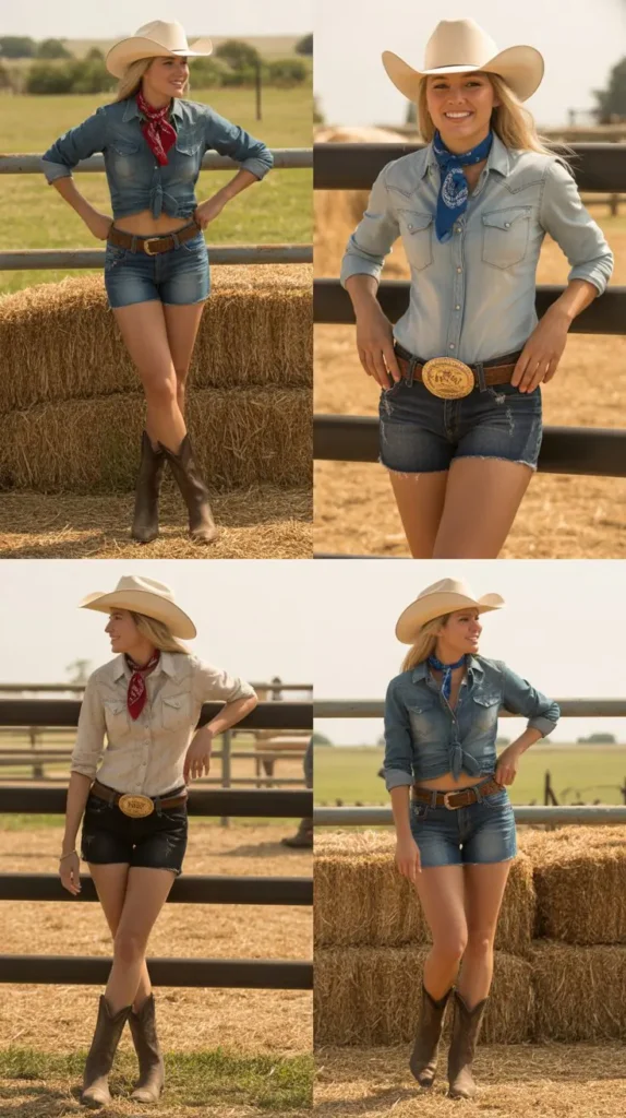 Country Girl Casual Rodeo Look