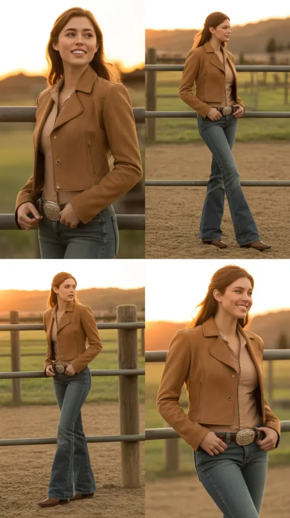  Suede Jacket Western Elegance