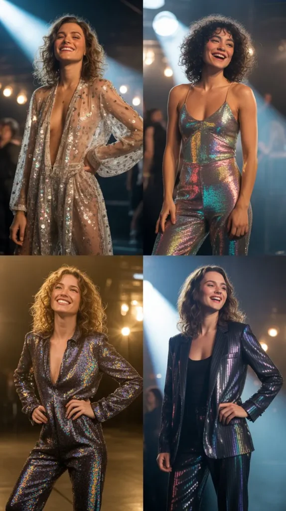 Sparkly Concert Outfit Look