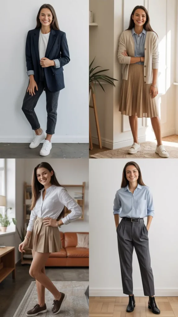 Casual Blazer Look
